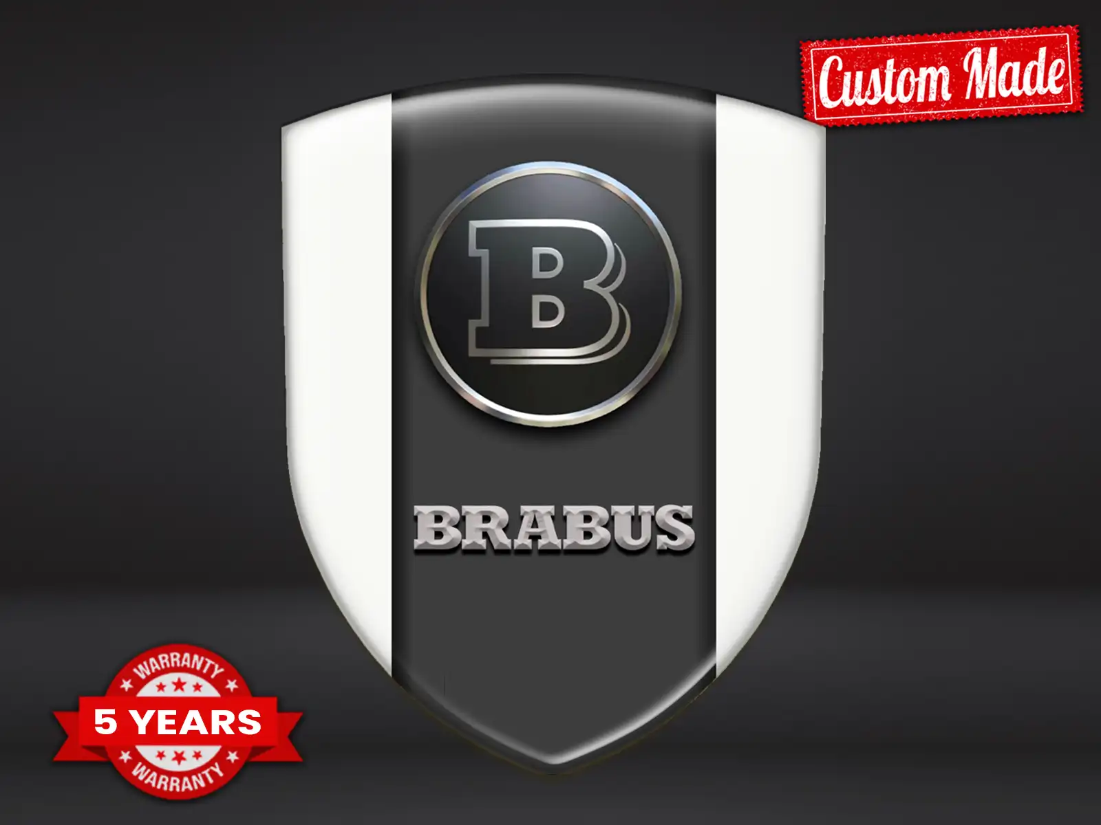 Brabus Logosticker Business Limitiert Hochwertig Pro